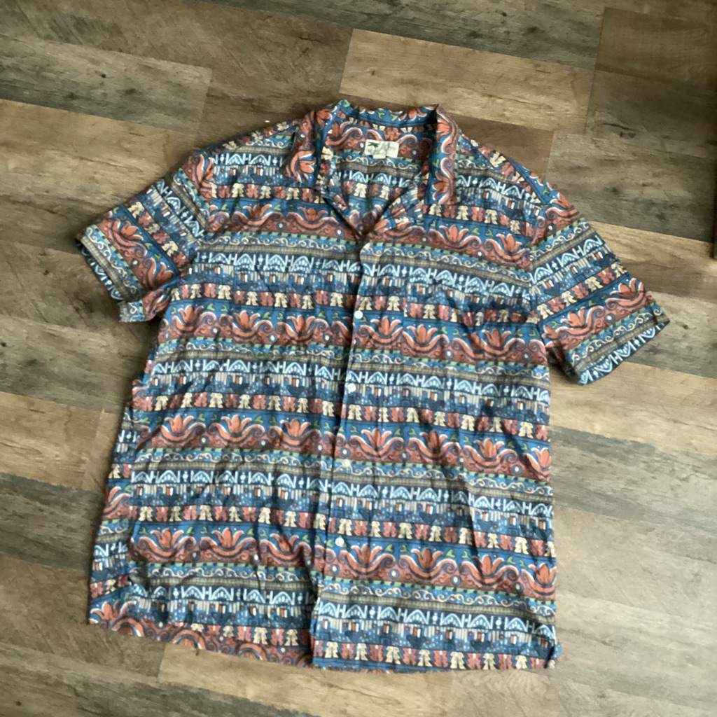 J Crew Multicolor Patterned Shirt